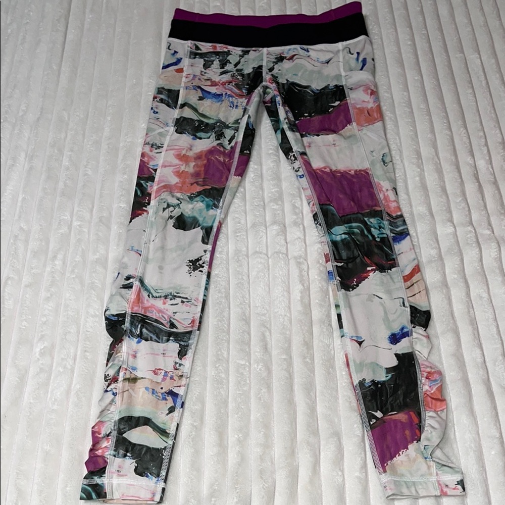 lululemon athletica Multicolor Patterned Leggings